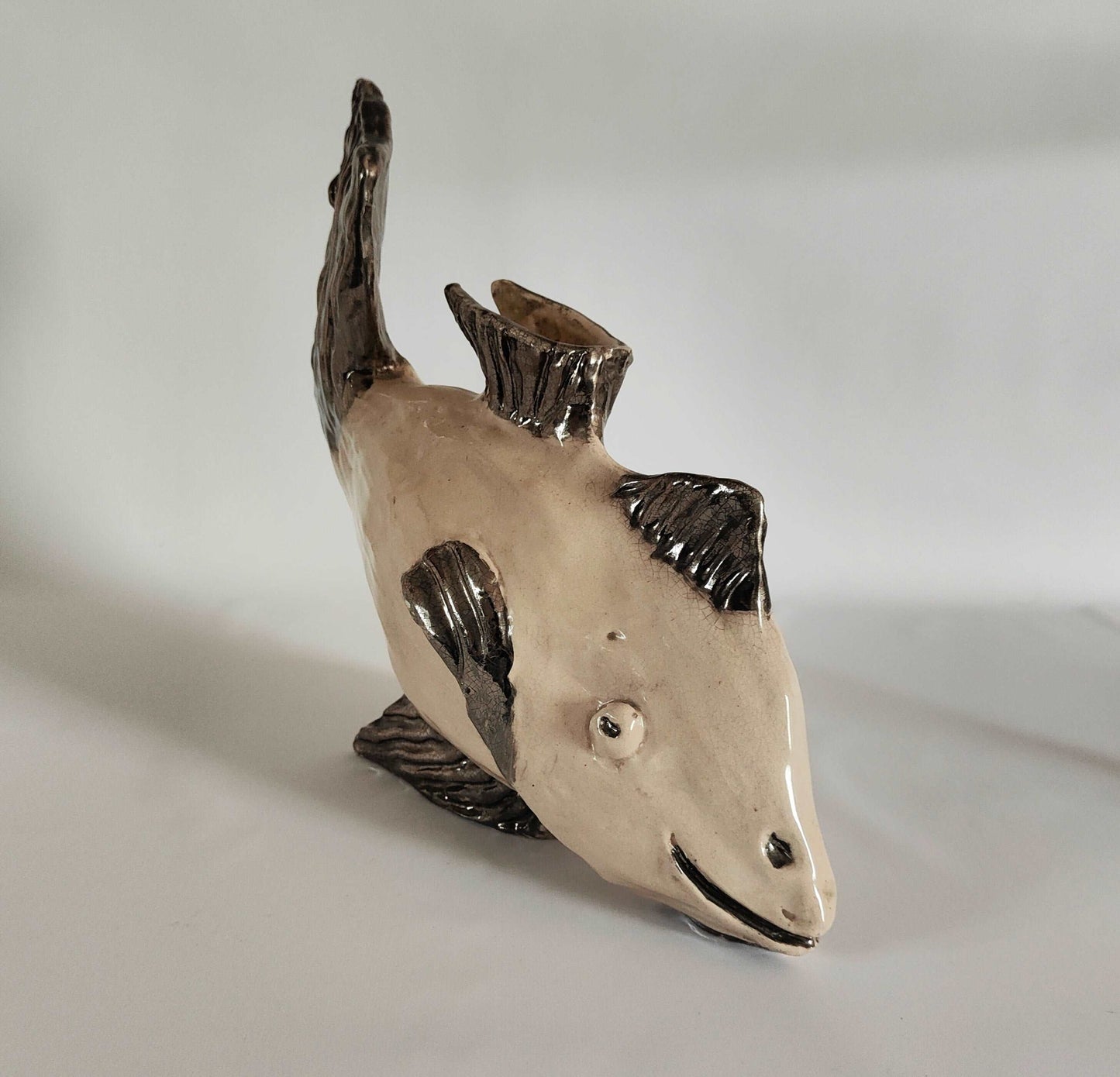 Fischfigur Keramik