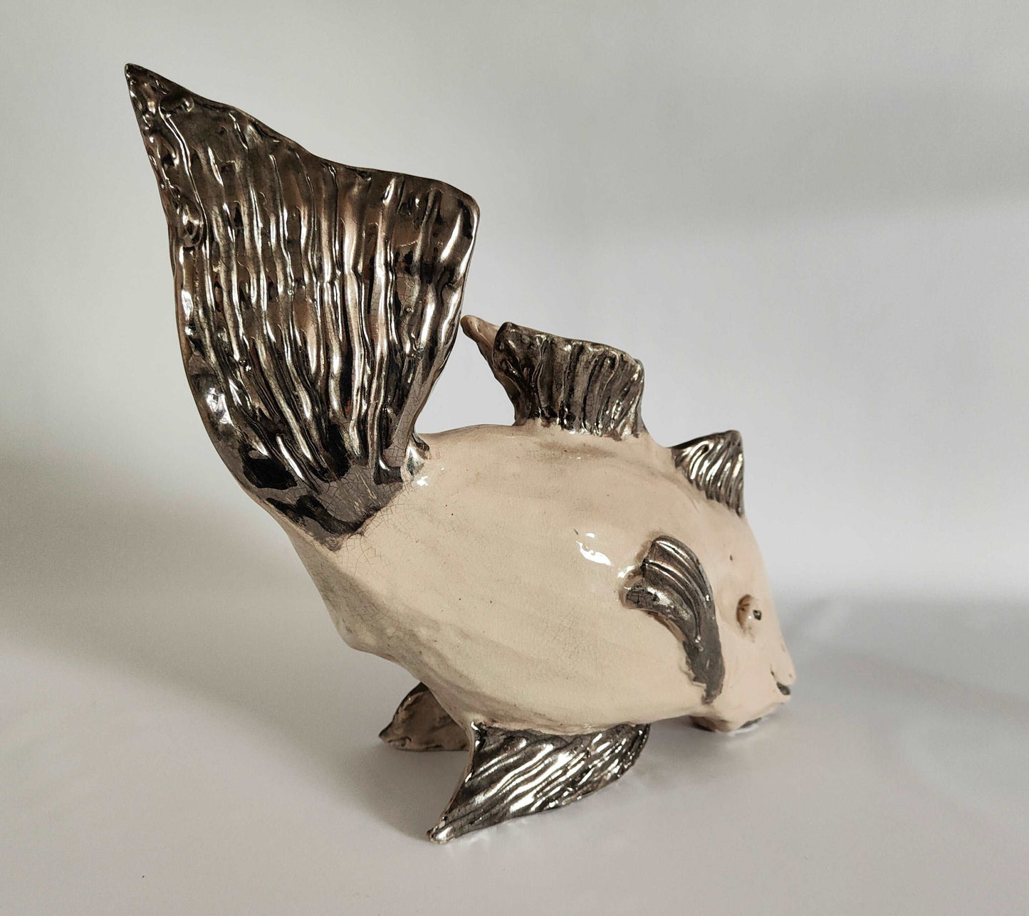 Fischfigur Keramik