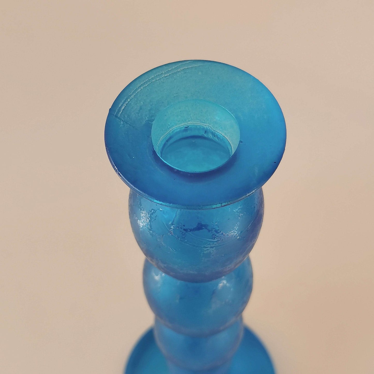 Kerzenhalter Murano mit Label.