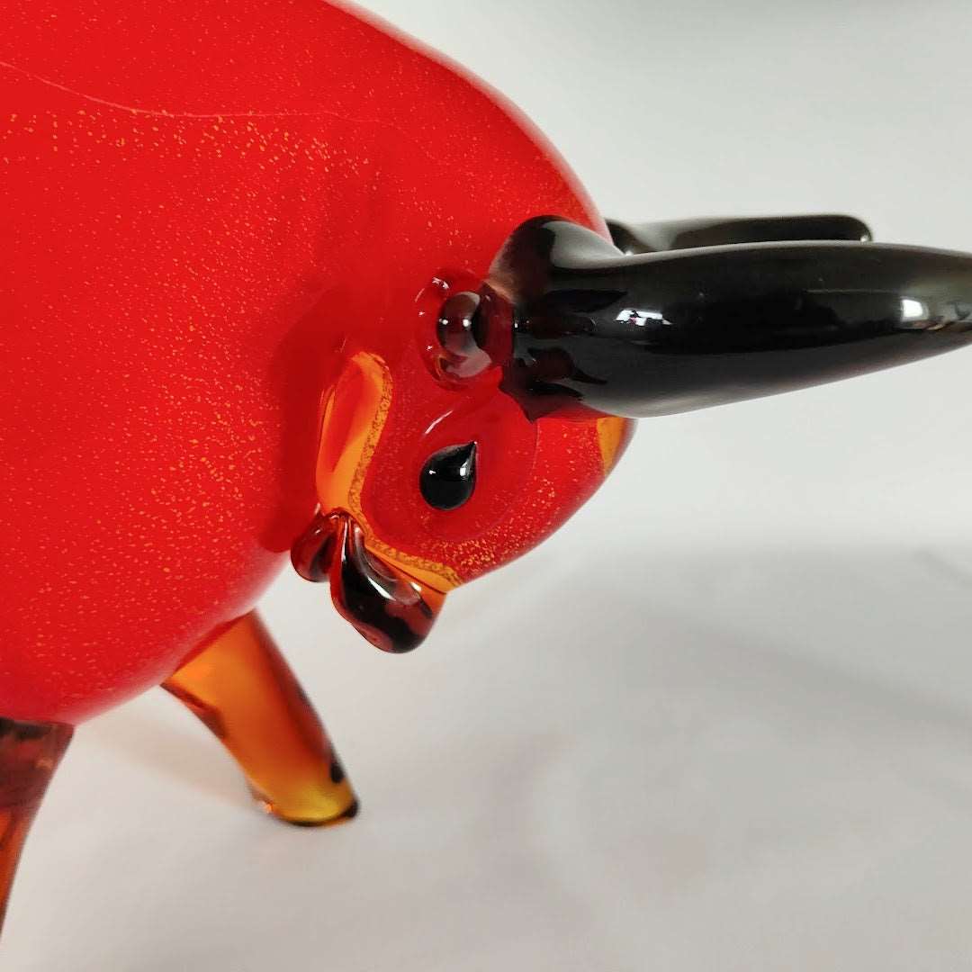 Stier aus Glas