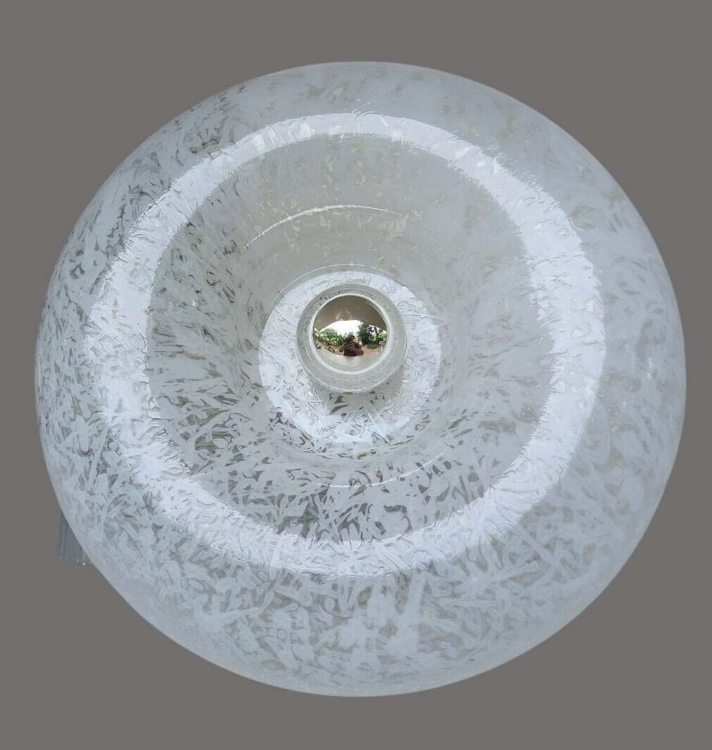 Grosse Hängelampe Design Mazzega um 1960 Deckenleuchten Murano Mazzega