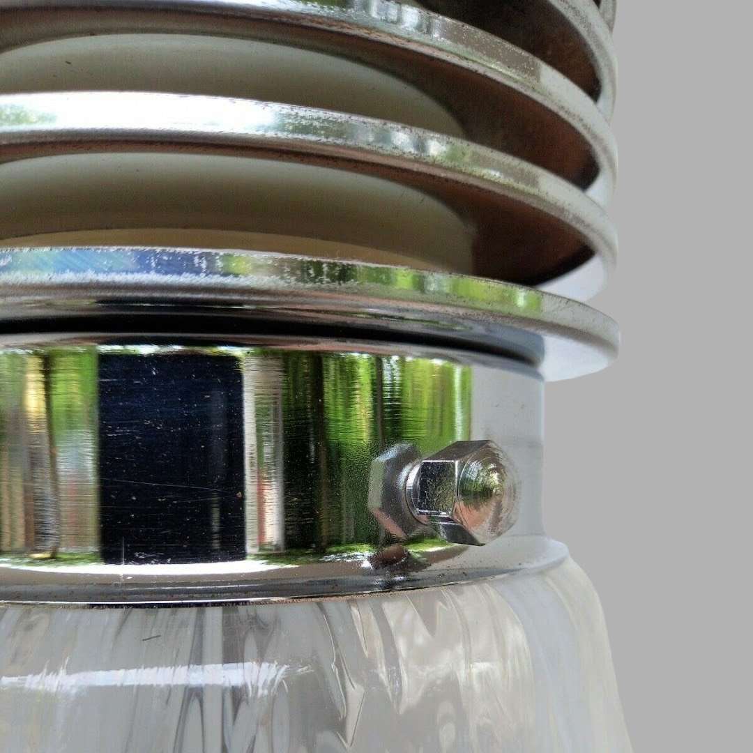 Grosse Hängelampe Design Mazzega um 1960 Deckenleuchten Murano Mazzega