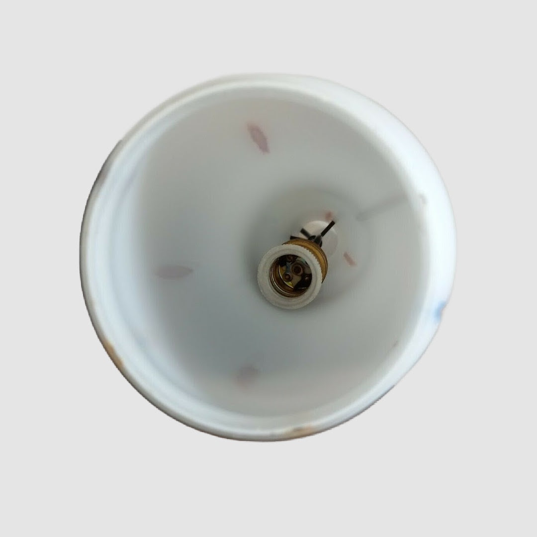 White ceiling lamp Murano around 1950-60