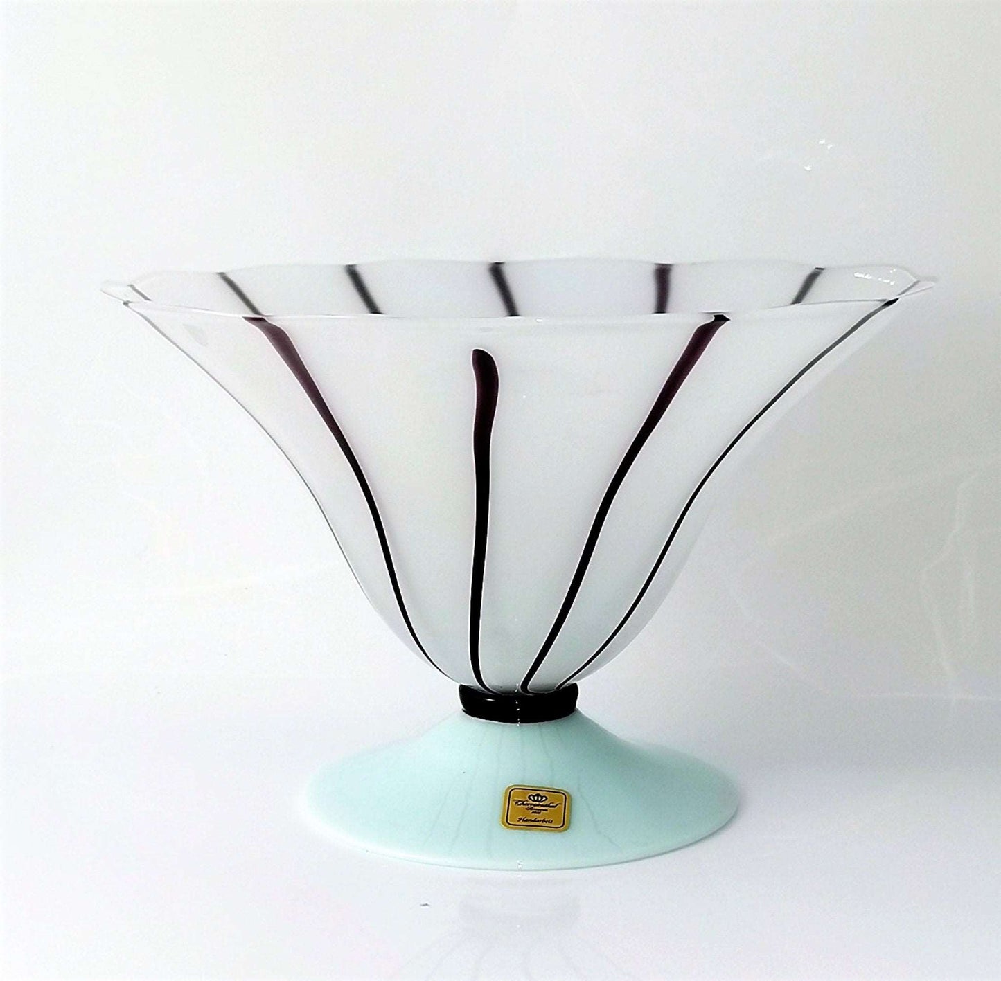 Grosse Glasschale, Glashütte Theresienthal Dekorative Gefäße Glashütte Theresienthal