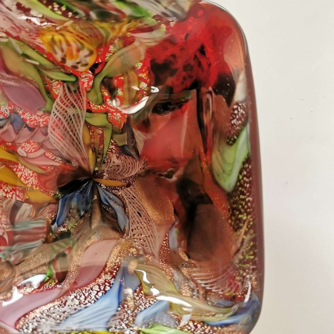 Glasschale Dino Martens A.V.EM Murano.