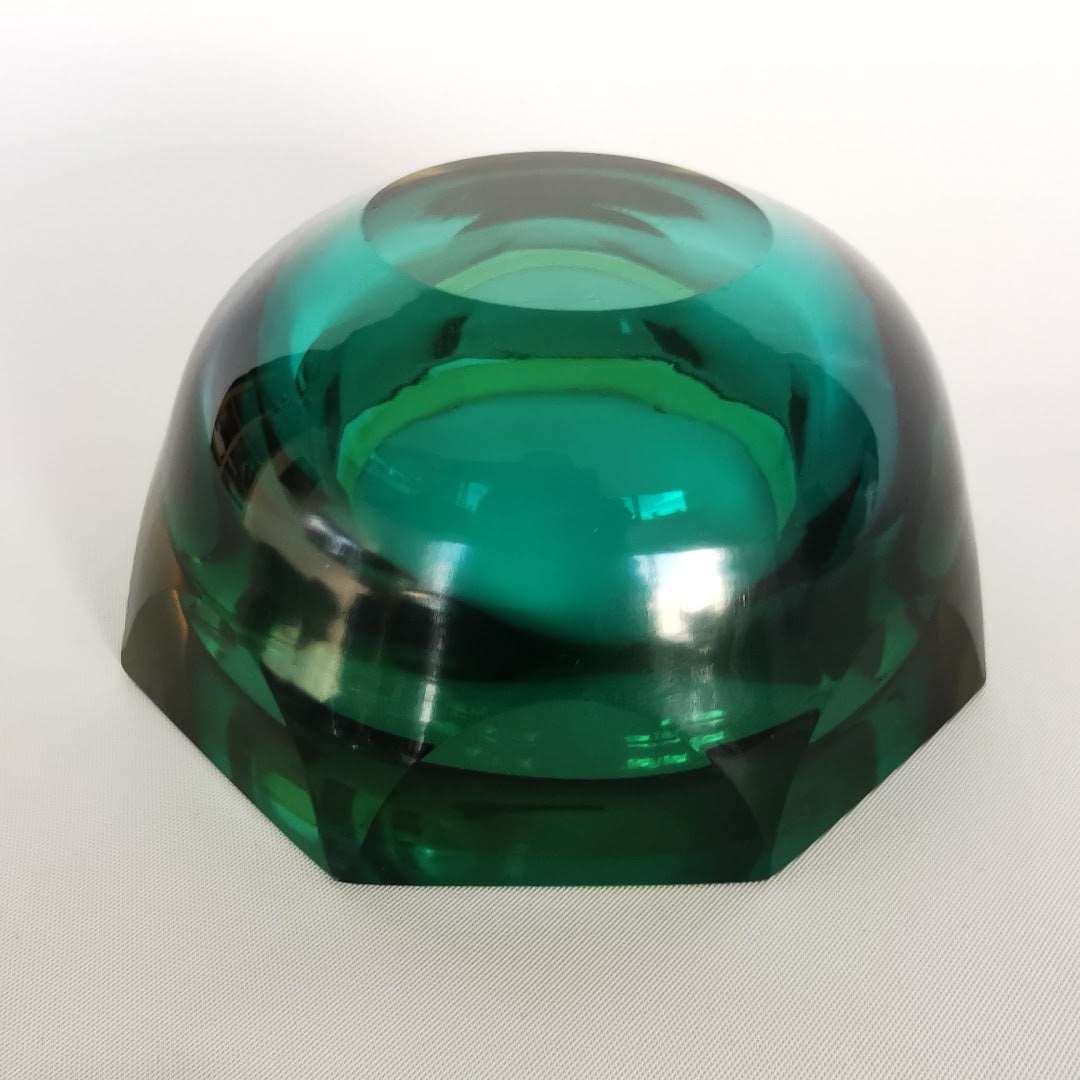 Blockschale von Seguso Murano um 1960.