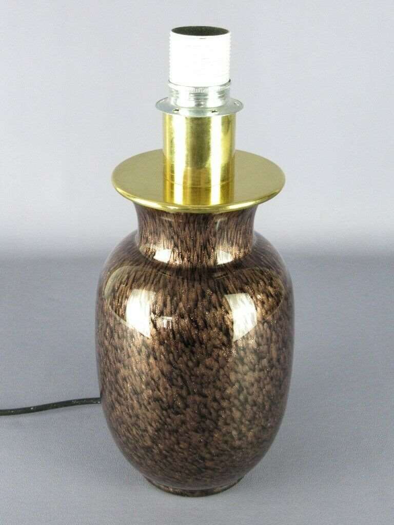 Grosser Lampenfuss Design Nason Murano um 1960 Lampen Murano Nason