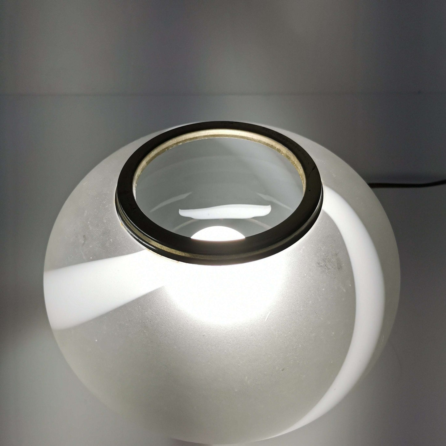 Paar Vintage Tischlampen Murano um 1970 Lampen Murano