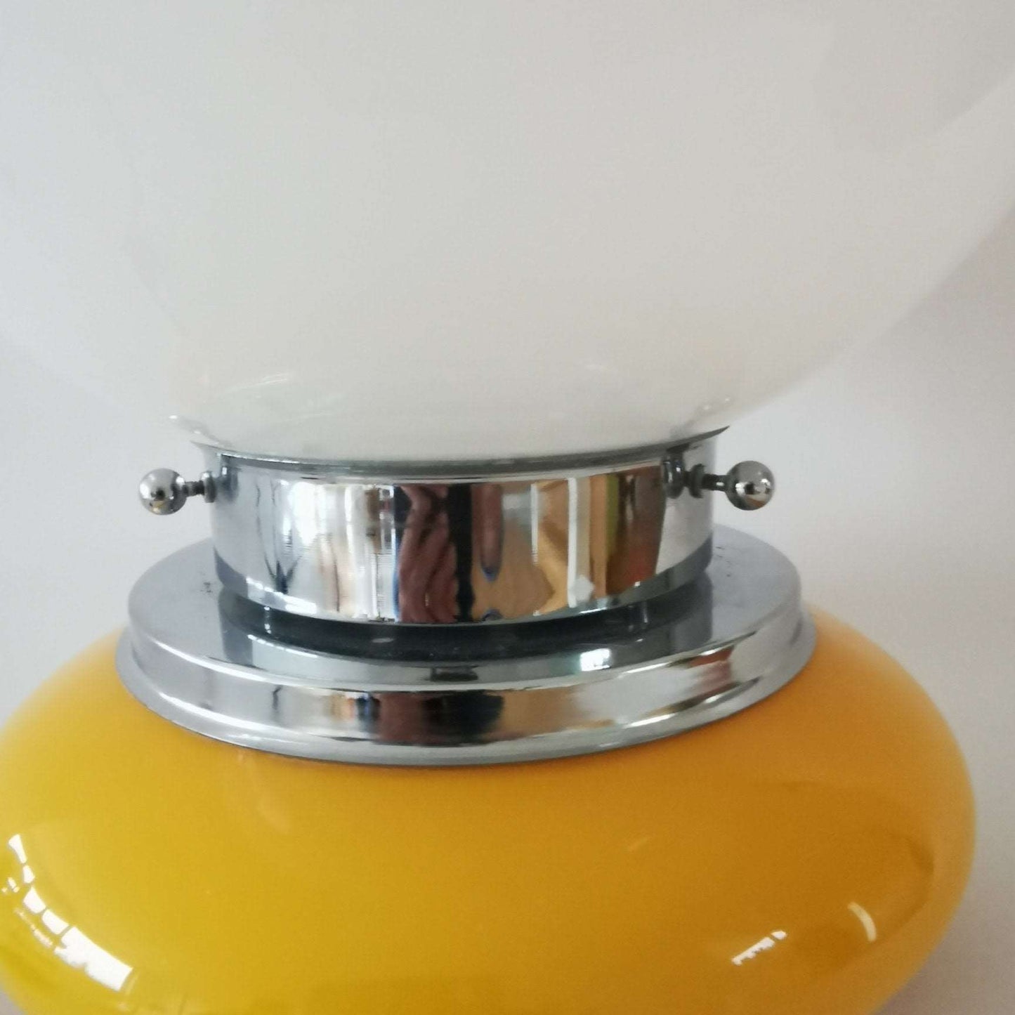 Design Tischlampe von Mazzega um 1970 Lampen Murano Mazzega