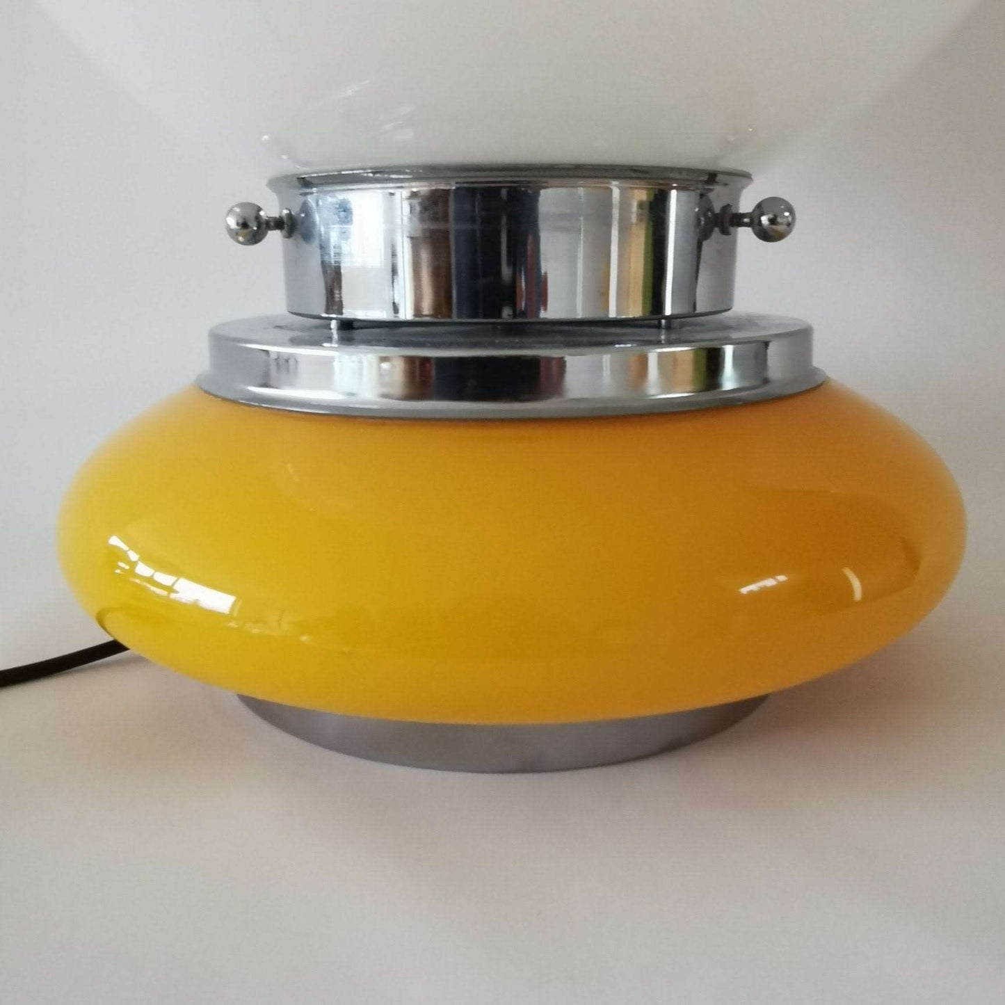 Design Tischlampe von Mazzega um 1970 Lampen Murano Mazzega