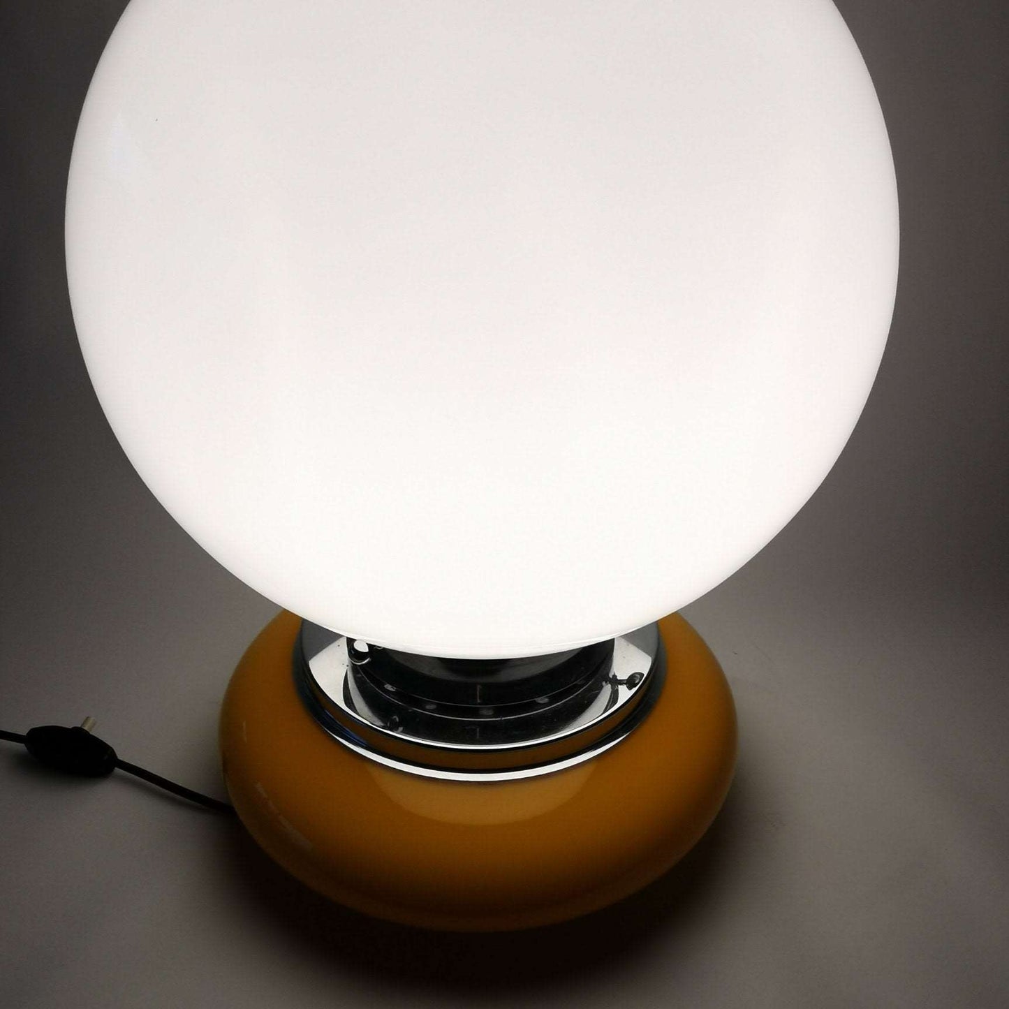 Design Tischlampe von Mazzega um 1970 Lampen Murano Mazzega