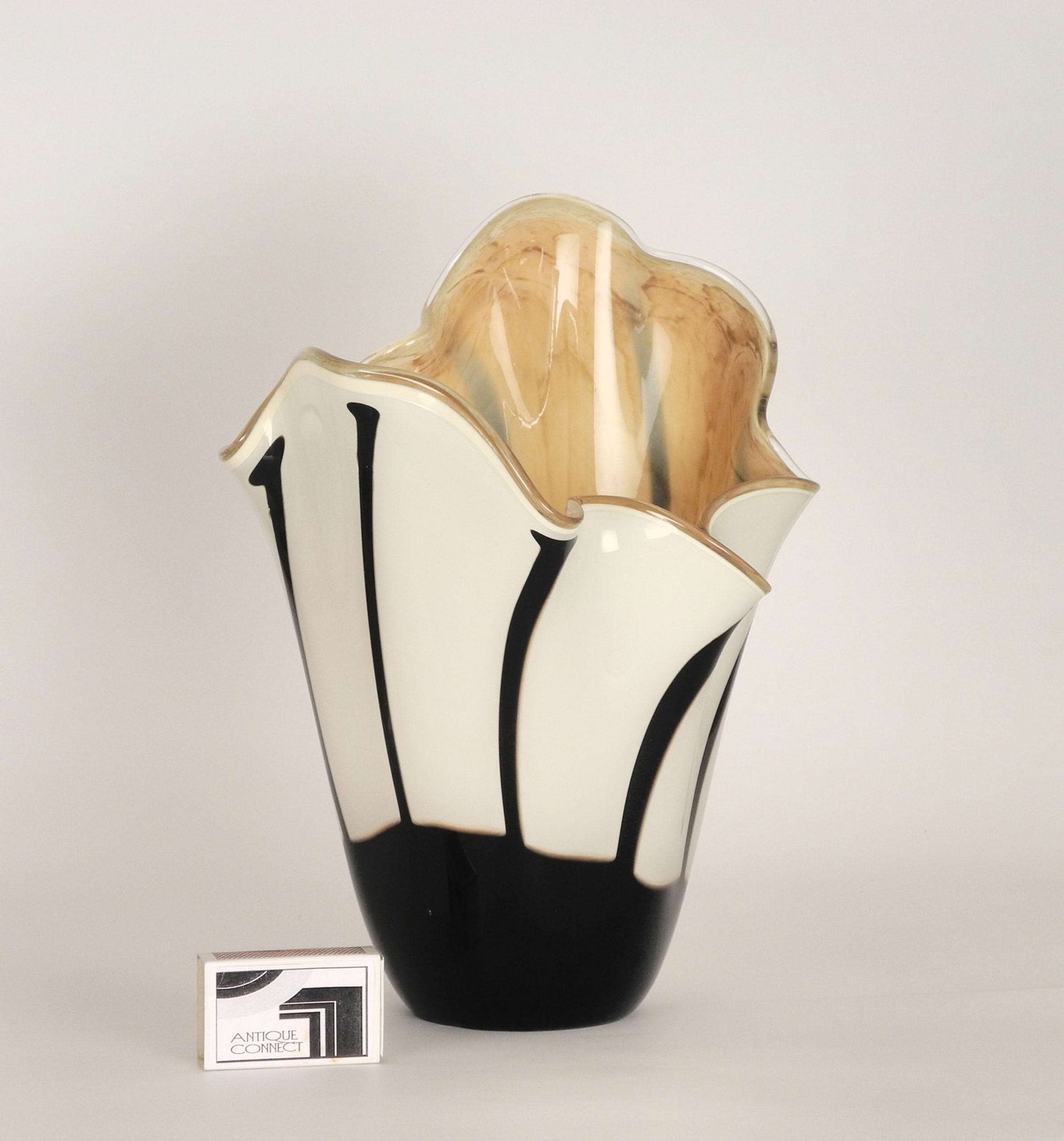 Marmorierte Fazzoletti Vase.