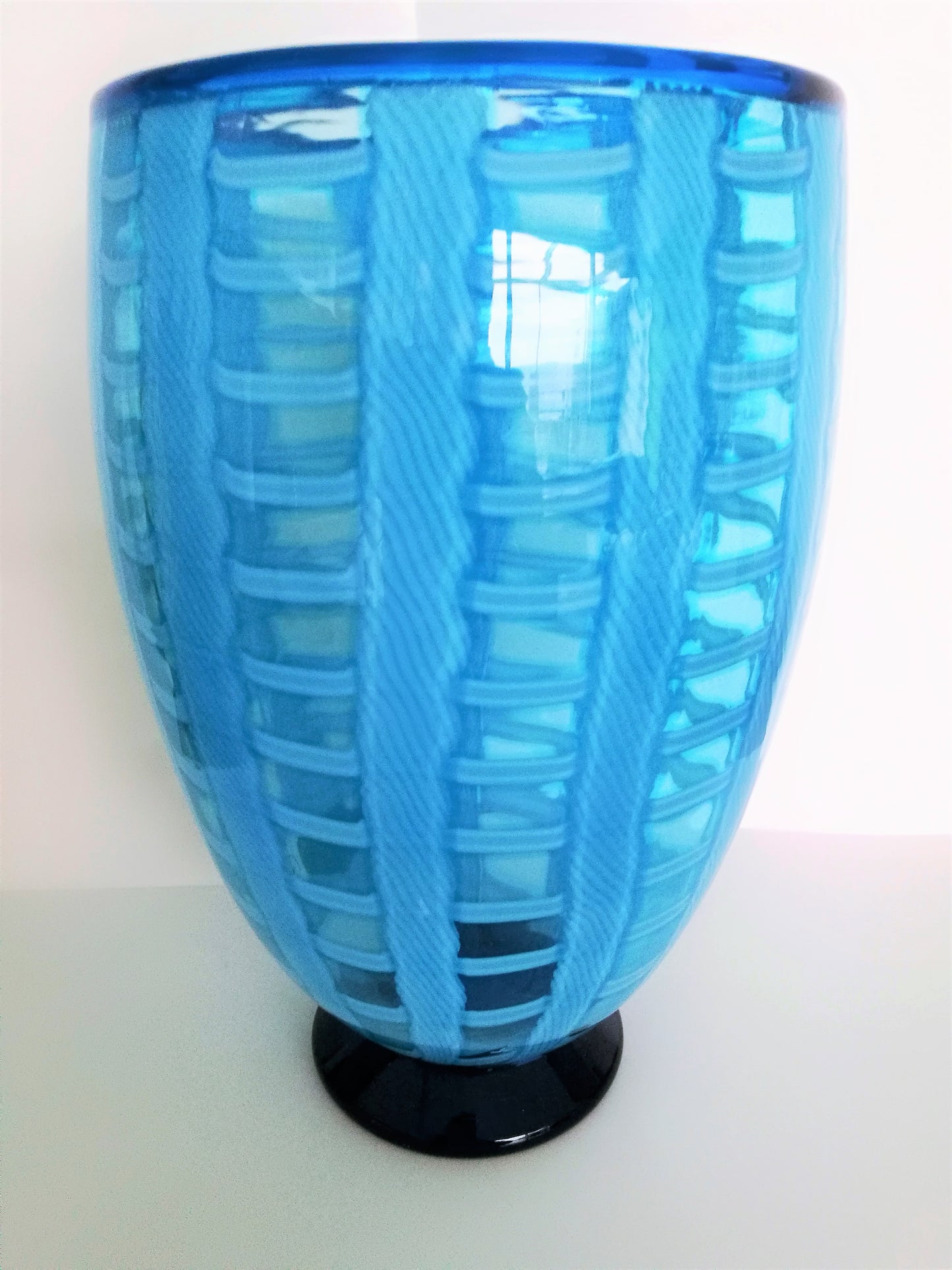 Scozzese vase by Cenedese Murano around 1960
