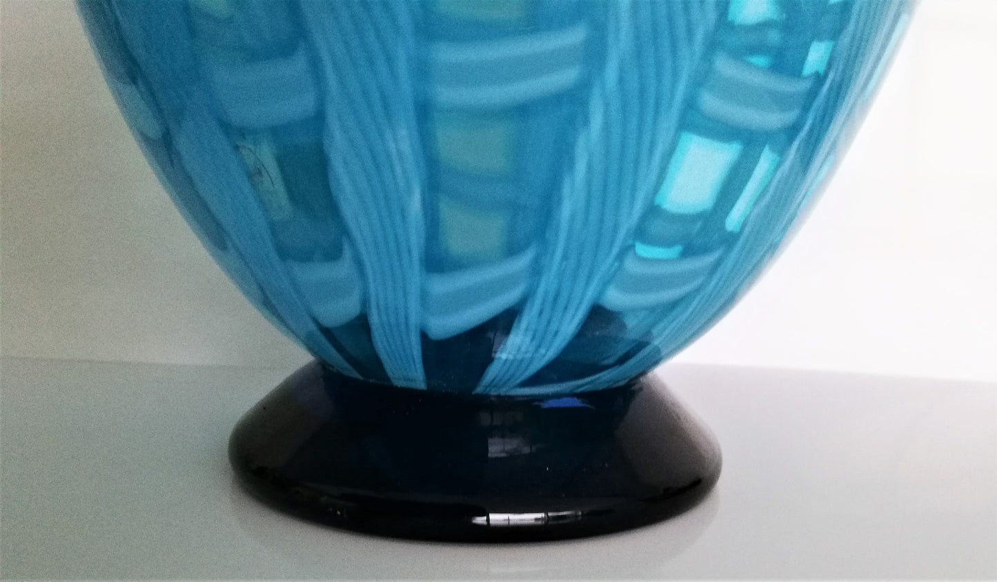 Scozzese vase by Cenedese Murano around 1960