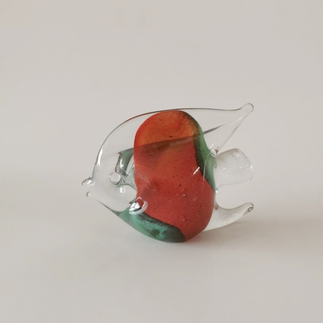 Fisch aus Waldglashütte Erpentrup.