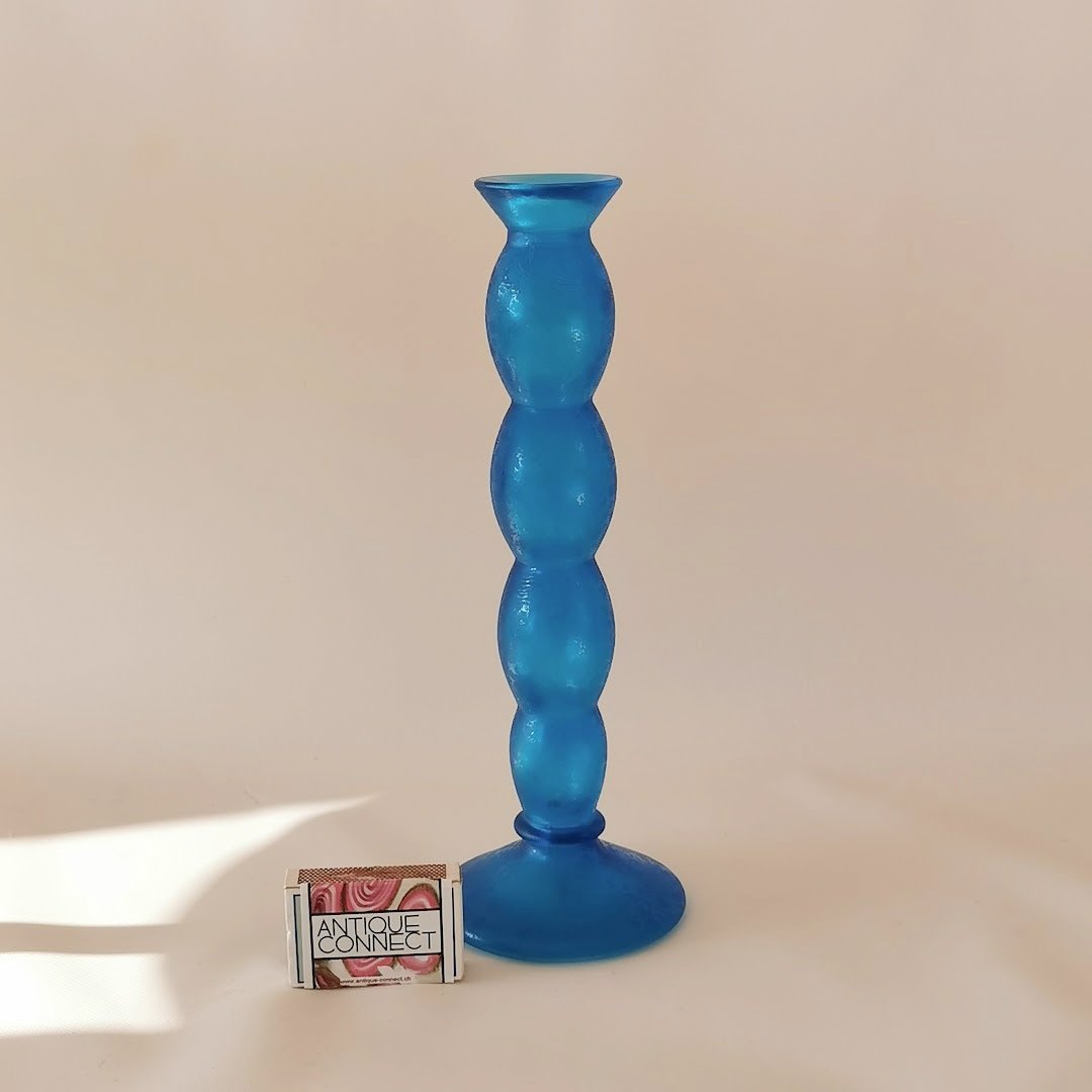 Kerzenhalter Murano mit Label.