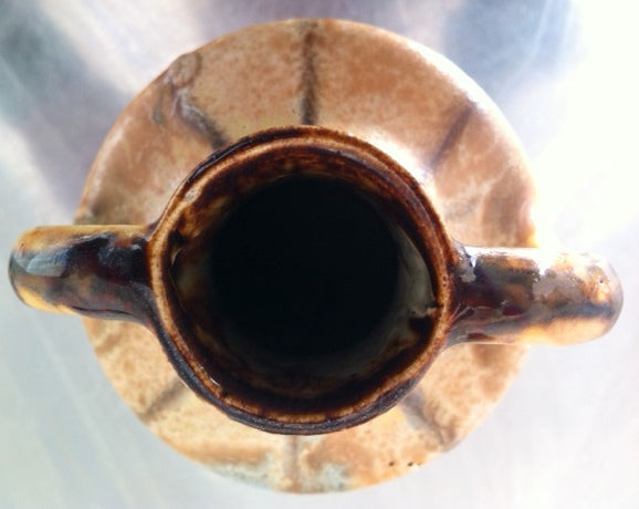 ceramic jug signed