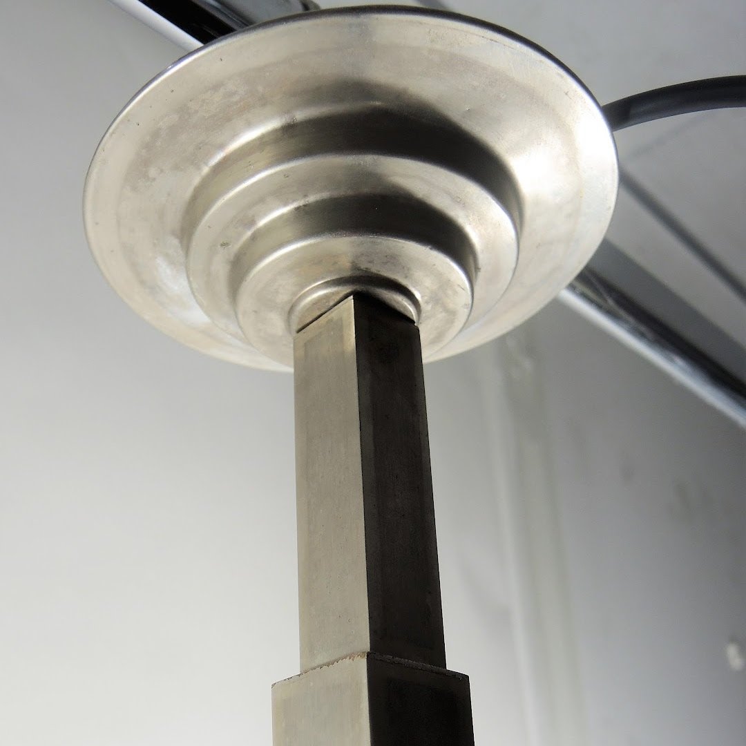 Grosse Art Déco Deckenlampe Frankreich.