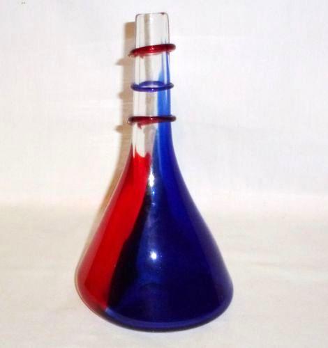 Seltene Vase von Salviati, signiert, Murano