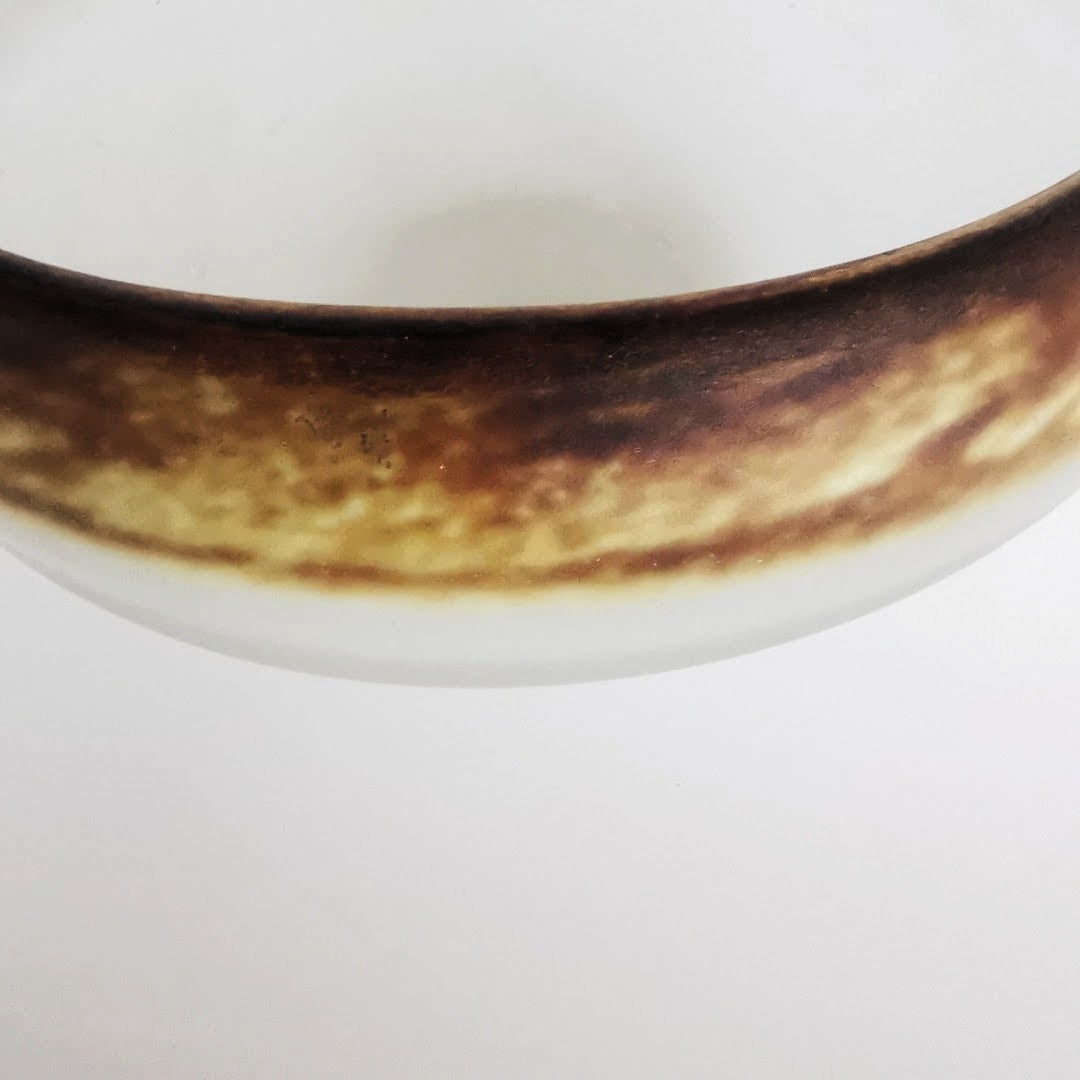 Antike Glasschale Frankreich um 1880-1910.