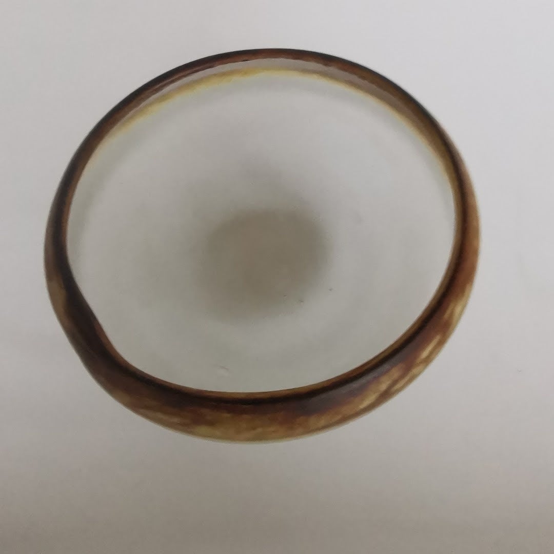 Antike Glasschale Frankreich um 1880-1910.