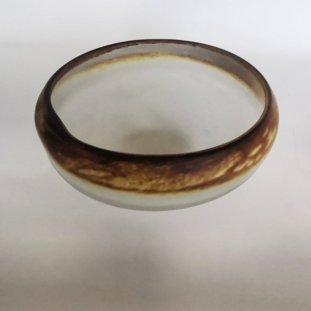Antike Glasschale Frankreich um 1880-1910.