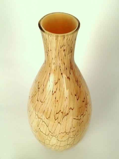 Beige Bodenvase