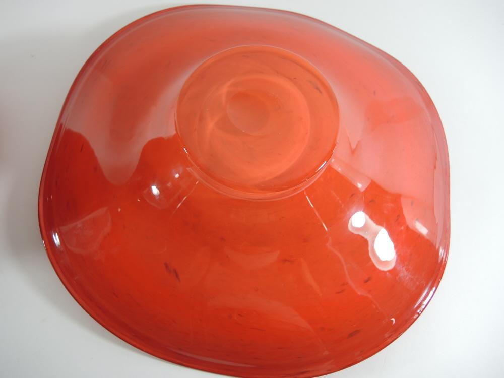 Tolles Set: Bodenvase mit grosser Schale, Tschechien