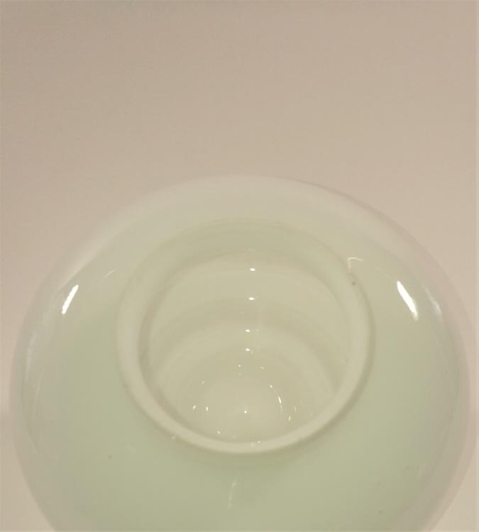 Ersatzglas für Opalglaslampe Deutschland um 1930.