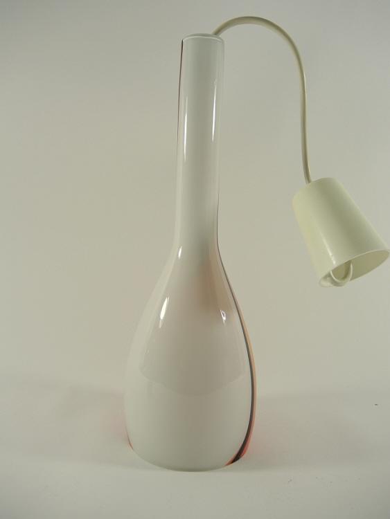 Italienische Deckenlampe Claudio Moretti zugeschrieben.