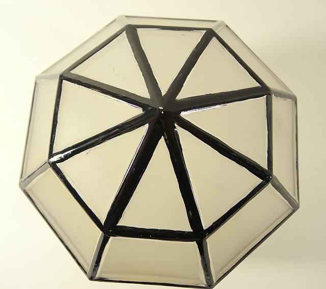 Art Déco Lampenglas
