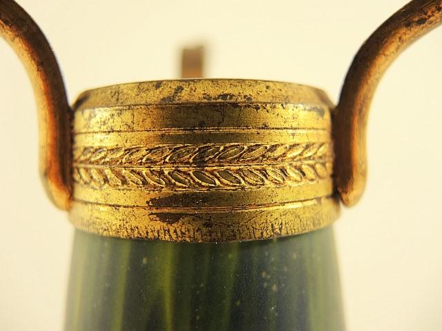 Art Deco Lampenfuss signiert.