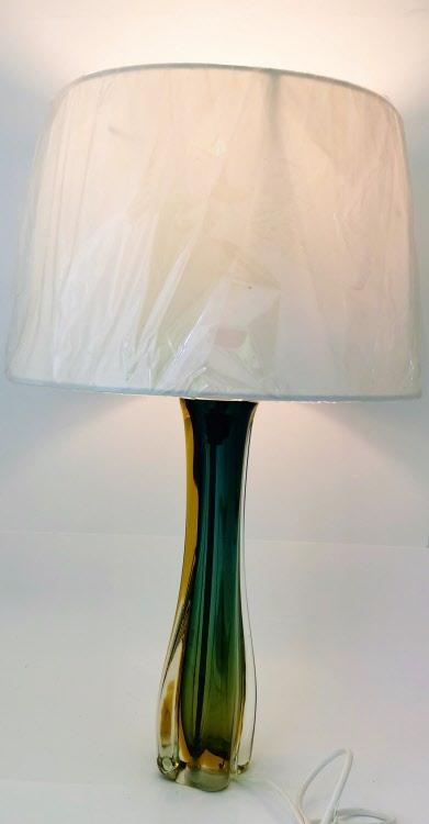 Lampenfuss Murano, Sommerso 1960- 1970.