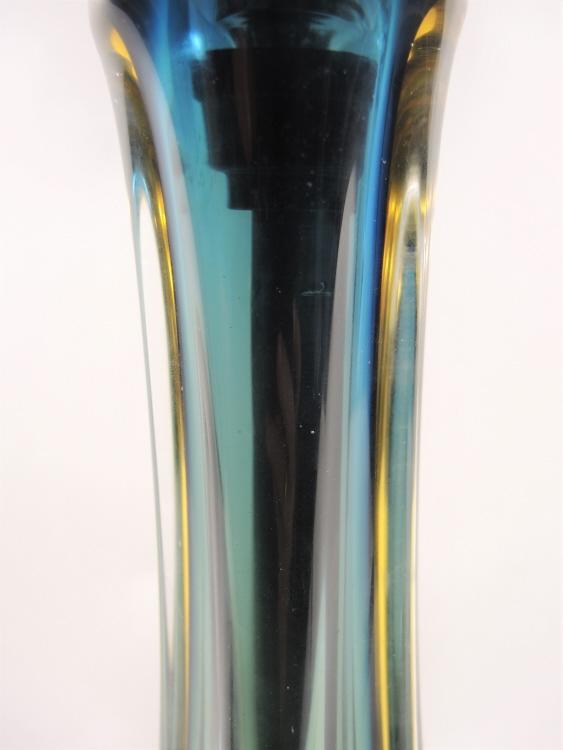 Lampenfuss Murano, Sommerso 1960- 1970.