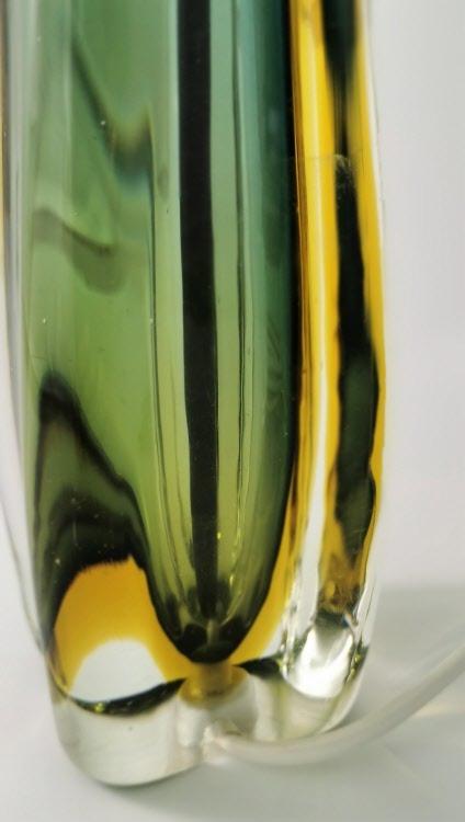 Lampenfuss Murano, Sommerso 1960- 1970.