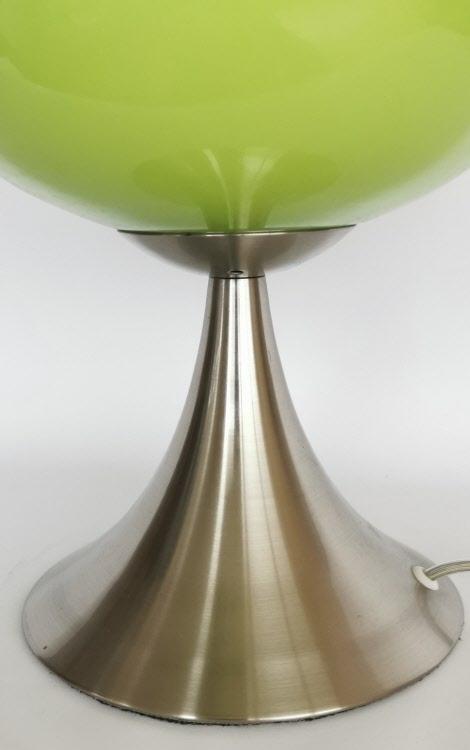 Grüne 'Pilz'-Tischlampe um 1970 Lampen vendor-unknown