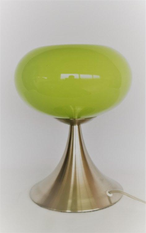 Grüne 'Pilz'-Tischlampe um 1970 Lampen vendor-unknown