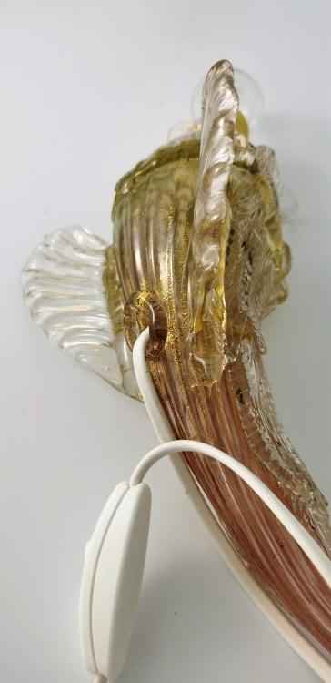 Lampenfuss Fisch Murano