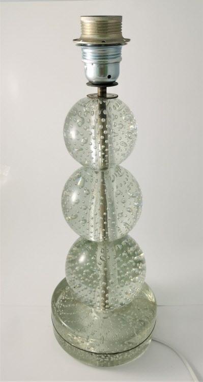 Grosser Lampenfuss von Seguso Muano um 1950.