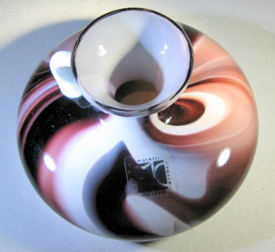 Kleine Vase von Carlo Moretti Murano.