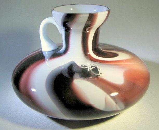 Kleine Vase von Carlo Moretti Murano.