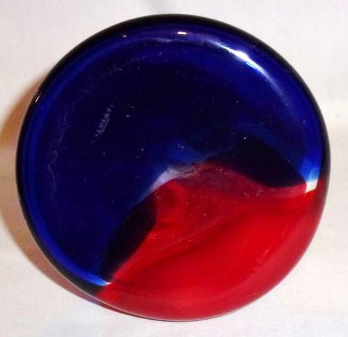 Seltene Vase von Salviati, signiert, Murano