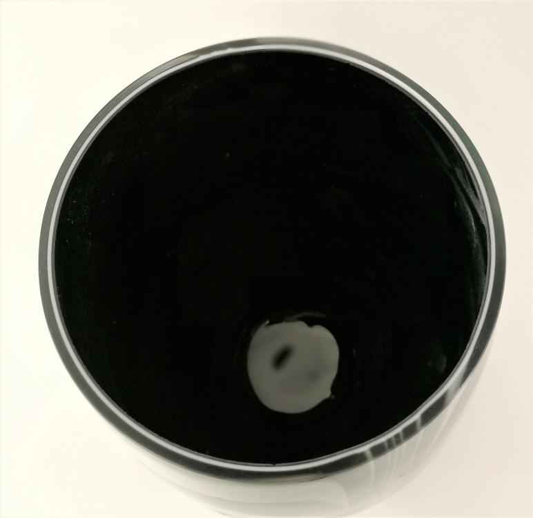Vase Zebramuster
