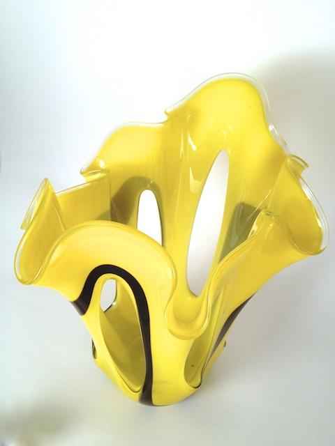 Gelbe Vase