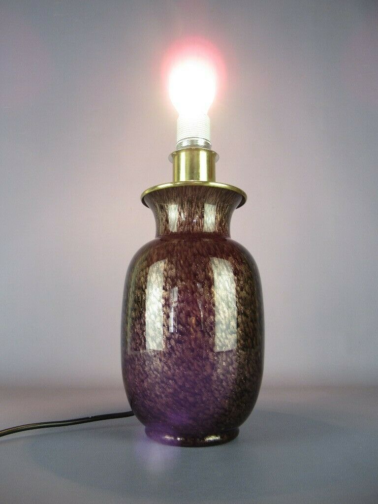 Grosser Lampenfuss Design Nason Murano um 1960 Lampen Murano Nason