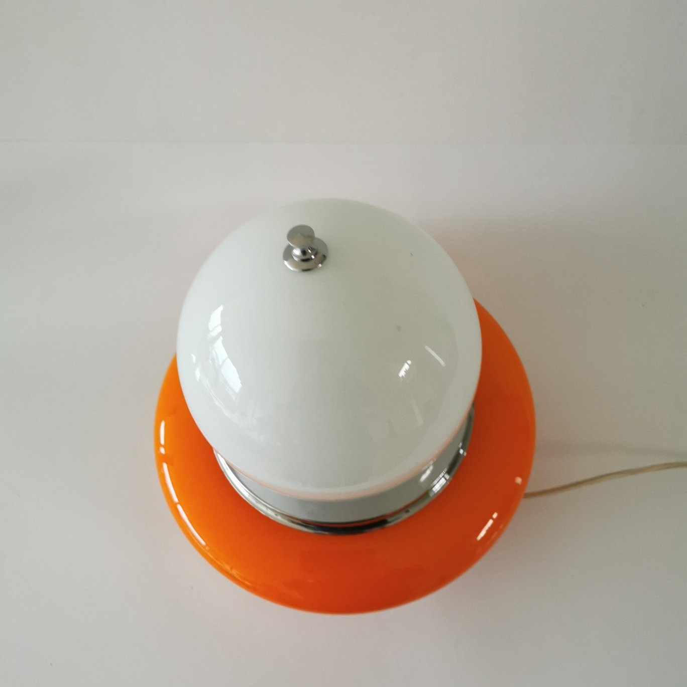 Vintage Tischlampe Mazzega um 1970.