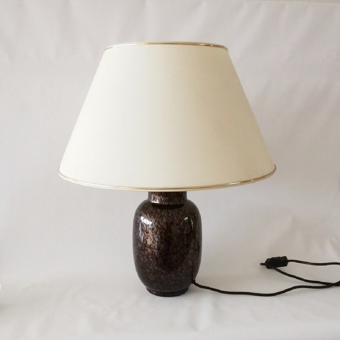 Grosser Lampenfuss Design Nason Murano um 1960 Lampen Murano Nason