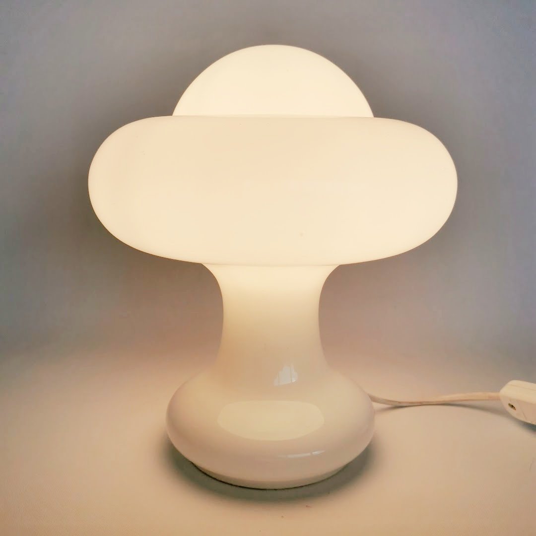 Kleine Tischlampe Design Mazzega um 1960-70 Lampen Murano Mazzega