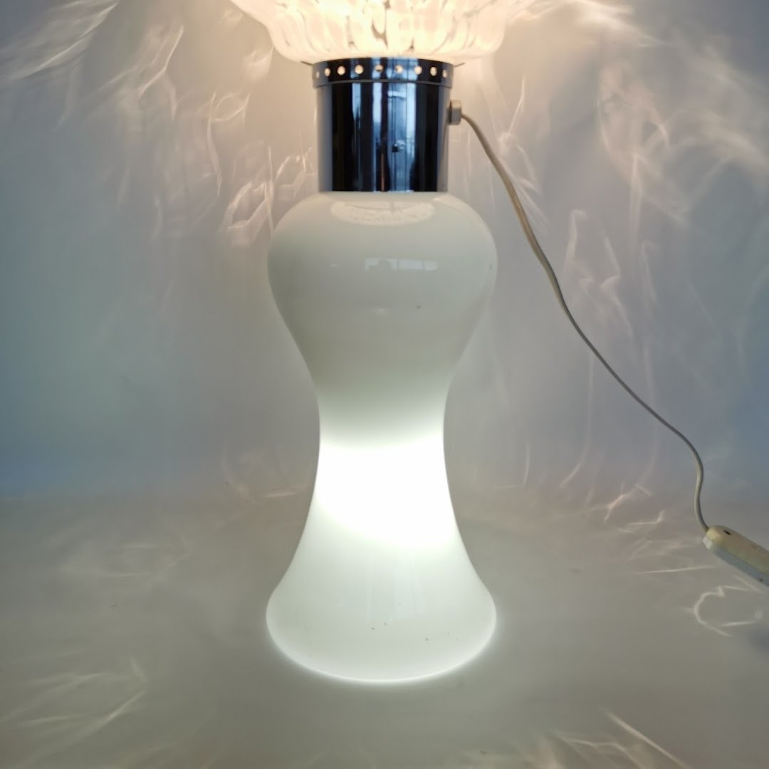Bodenlampe Design Carlo Nason für Mazzega um 1970 Lampen Carlo Nason Mazzega