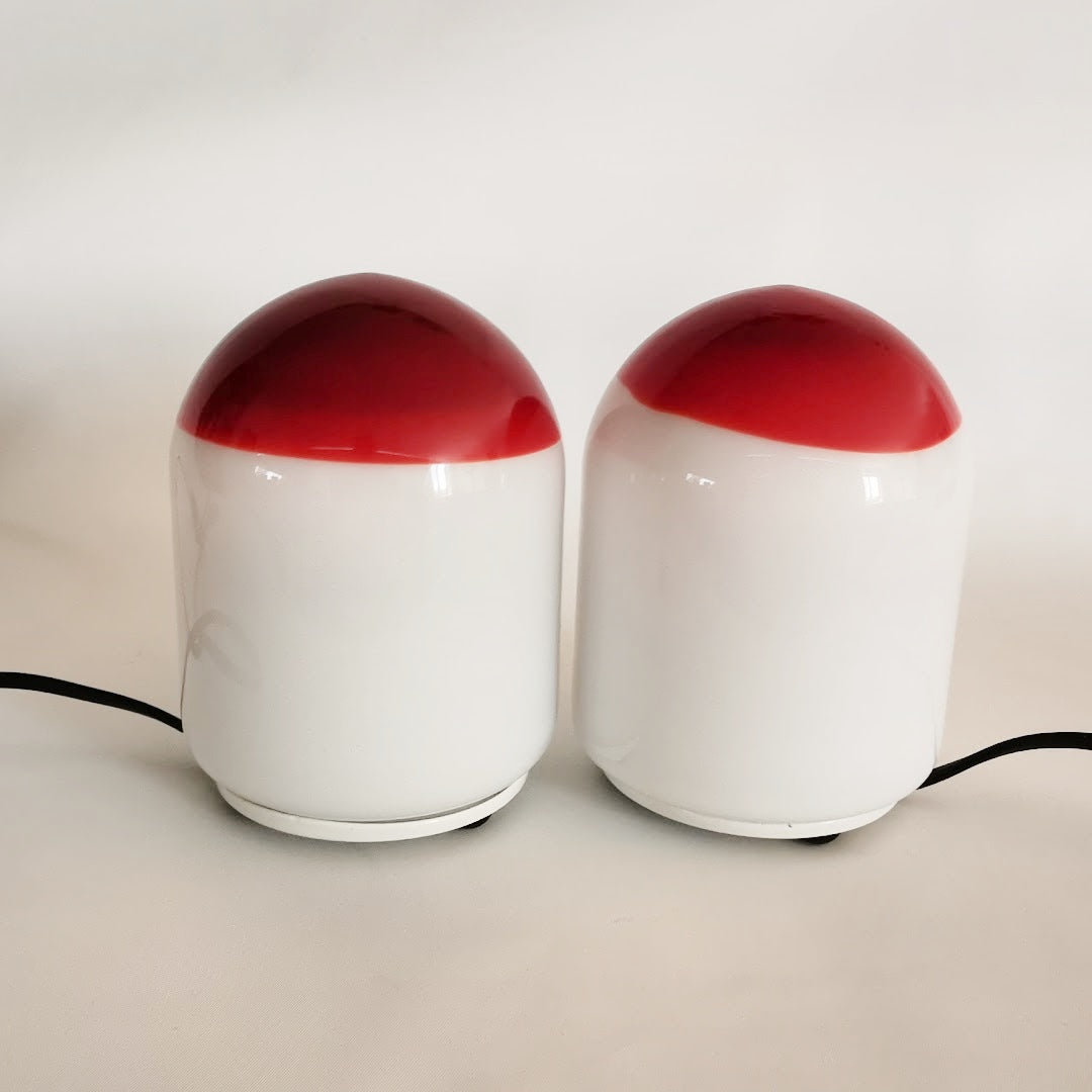 Tischlampe Design Roberto Pamio für Leucos Italien 1970.